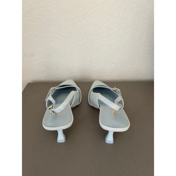 Larroude Ines Pump In Maya Denim - 6 - Picture 4 of 6